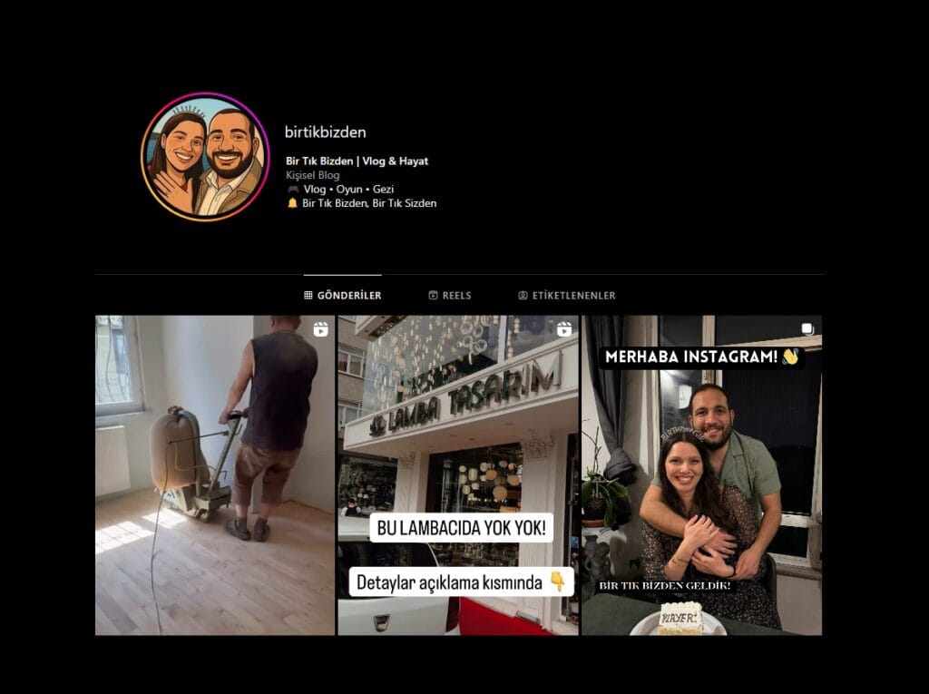 Ahmet Güler ve Eda’dan Yeni Vlog Kanalı: “Bir Tık Bizden Geldik” 1 Ahmet Güler ve Eda’dan Yeni Vlog Kanalı Bir Tık Bizden Geldik